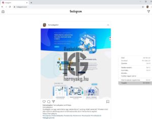 Instagram Chrome-ban