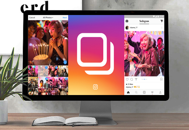 PC-ről Instagramra