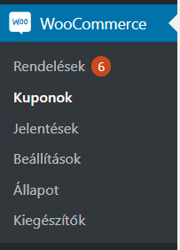 Kuponkód a WooCommerce webáruházban